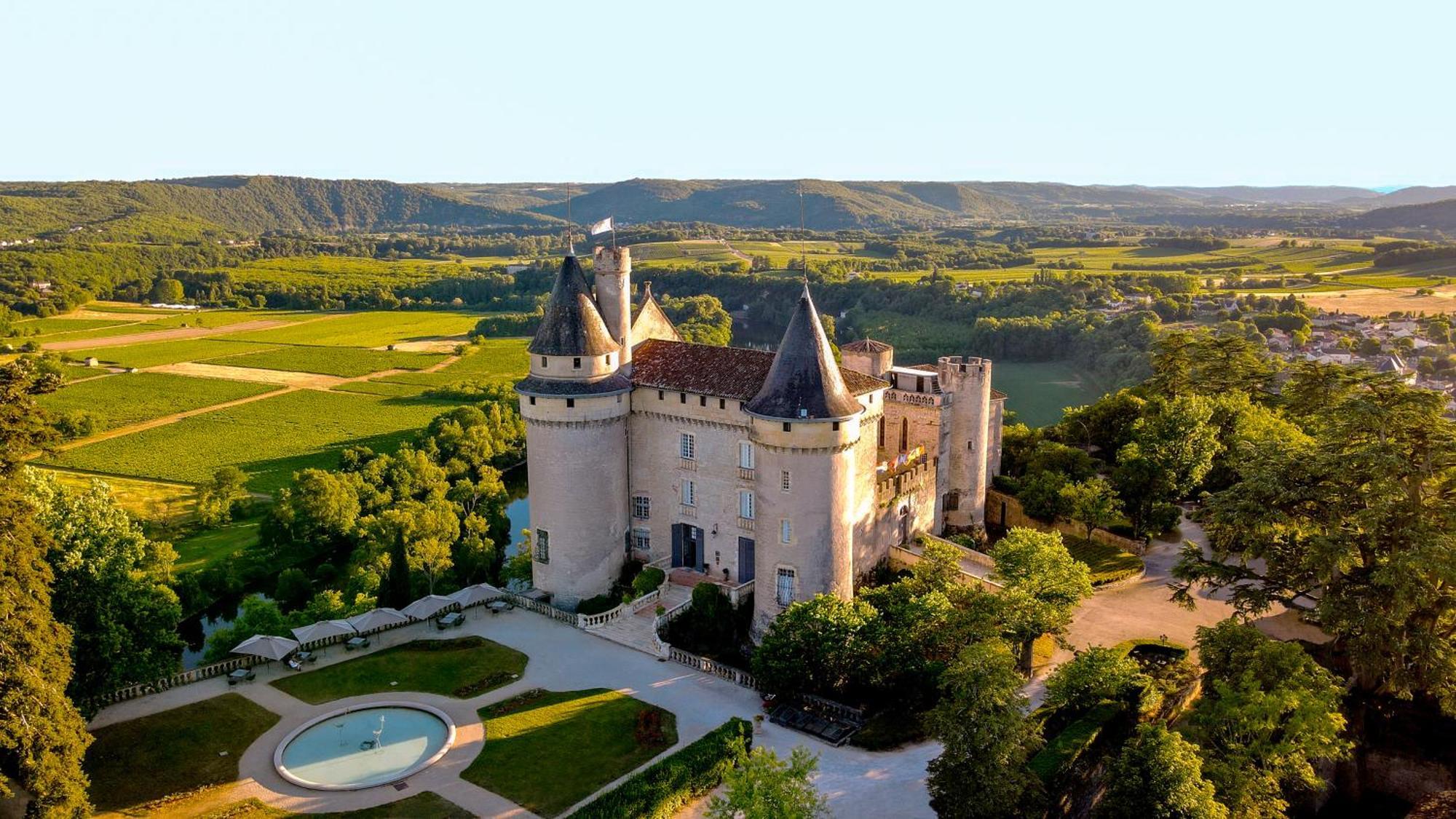 Chateau De Mercuès Exteriör bild
