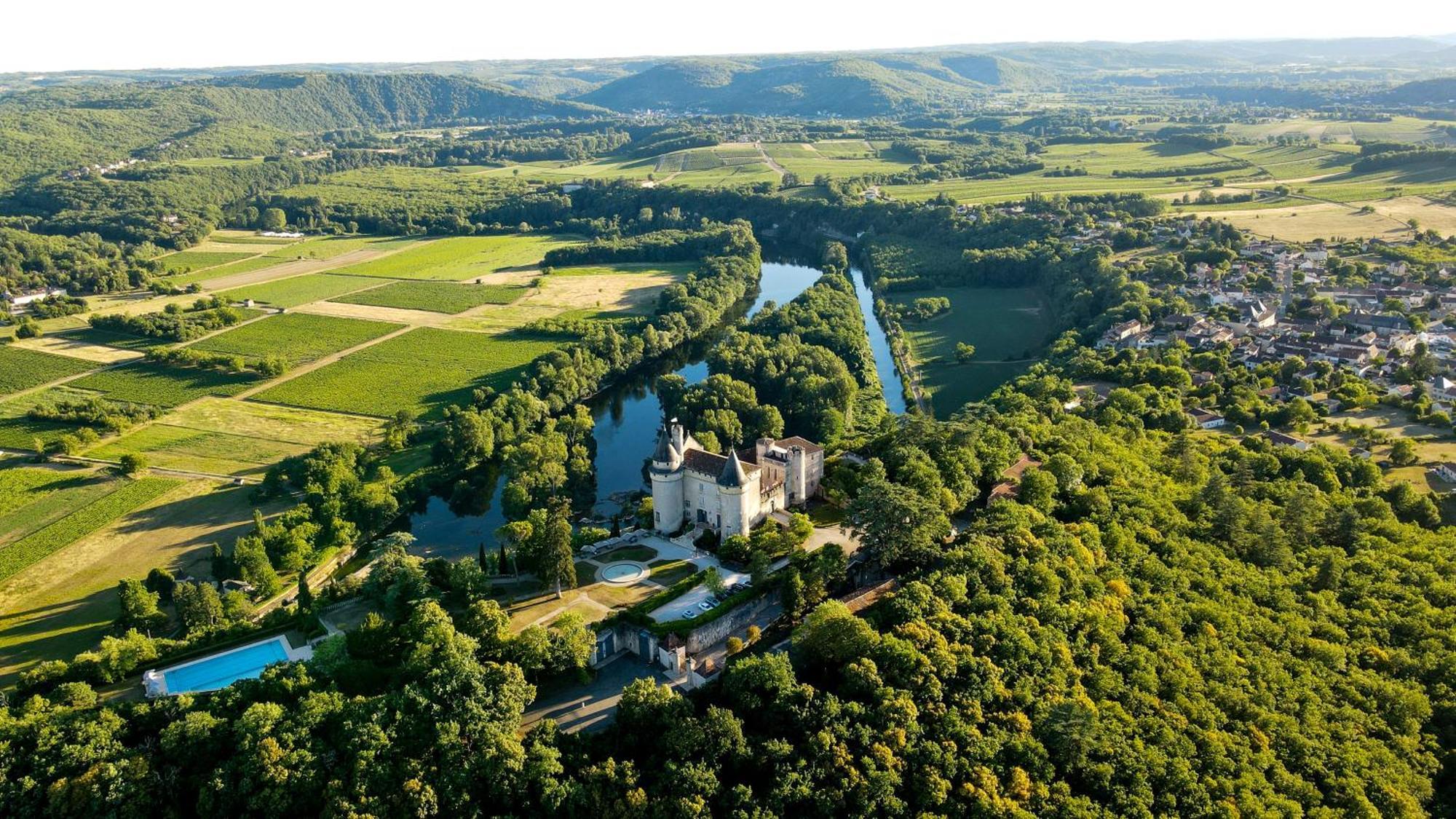 Chateau De Mercuès Exteriör bild